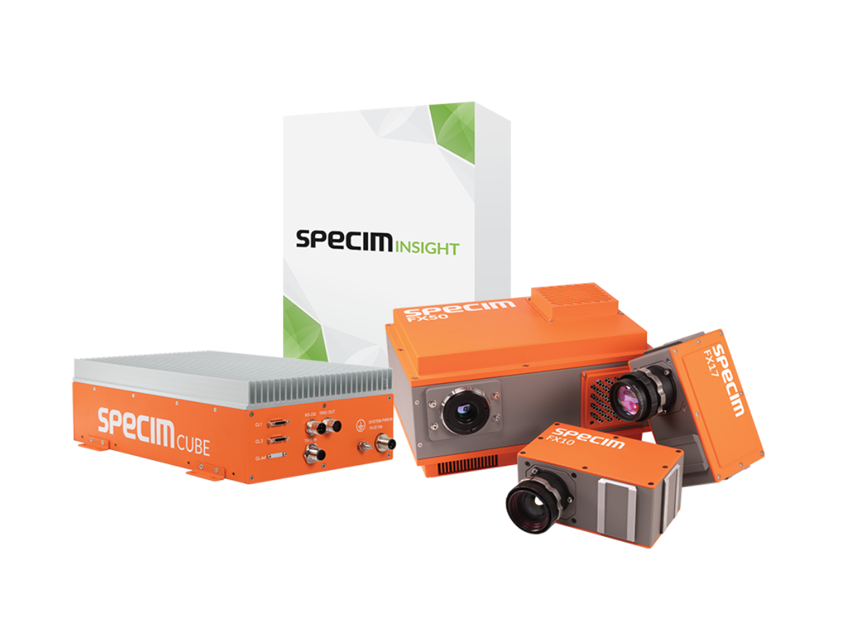 SpecimONE imaging platform including SpecimINSIGHT, SpecimCUBE and Specim FX camera